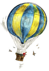 Hot Air Balloon by Bob Wilson