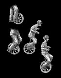 Unicyclist by Dave Hopkins