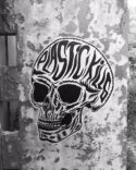 Paste Up Skull by Joan Tarrago
